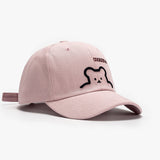 Men's Outdoor Sun Protection South Korea Cute Bear Baseball Cap