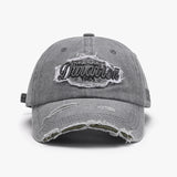 Spring Soft Top Letter Three-dimensional Embroidery Men's Baseball Cap