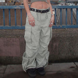 Personalized Side Pocket Low Rise Cargo Pants