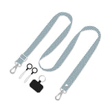 Backless Crossbody Widened Printing Anti-lost Hang Rope Fixed Card Type Mobile Phone Shoulder Strap Neck Rope