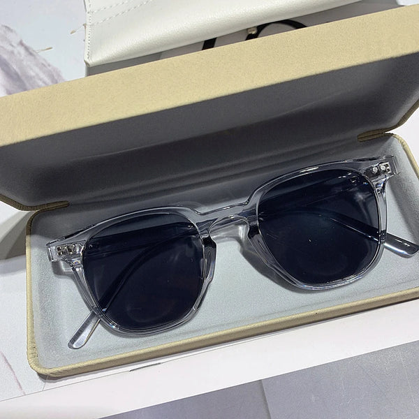 New Vintage Square Sunglasses Women Men Luxury Brand Small Round Sun Glasses Female Small Eyewear Oculos De Sol for Male Female