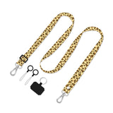 Backless Crossbody Widened Printing Anti-lost Hang Rope Fixed Card Type Mobile Phone Shoulder Strap Neck Rope